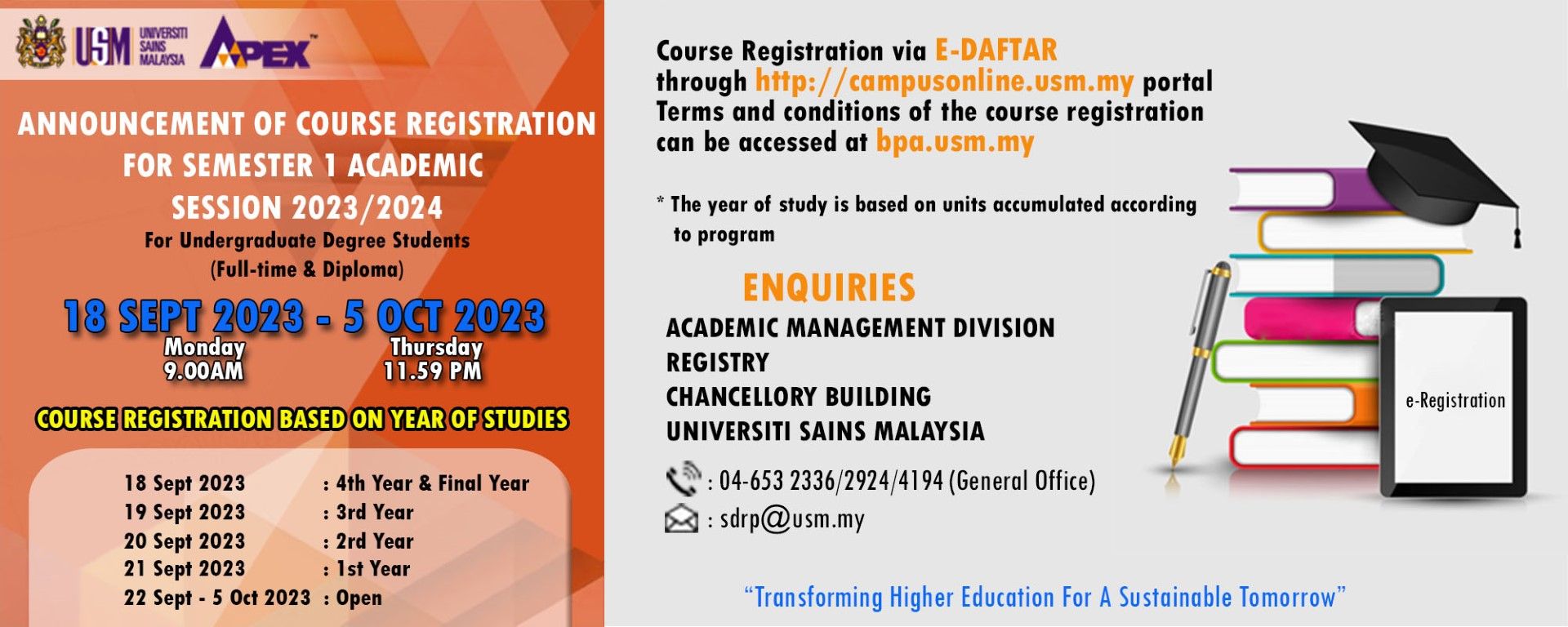 Registration_Semester 1 Session 2023/24